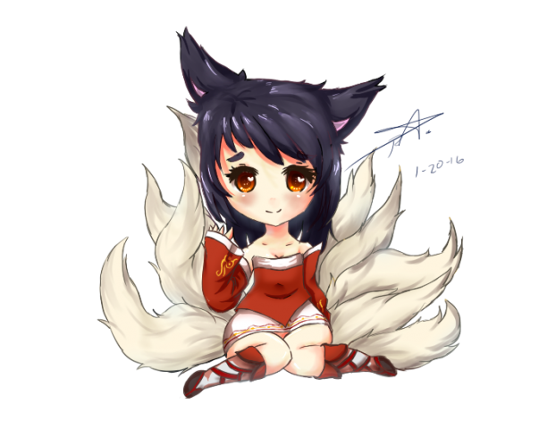 Ahri League Of Legends фэндомы chibi 2790542