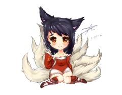 Ahri League Of Legends фэндомы chibi 2790542