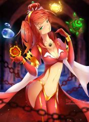 warlock reina card